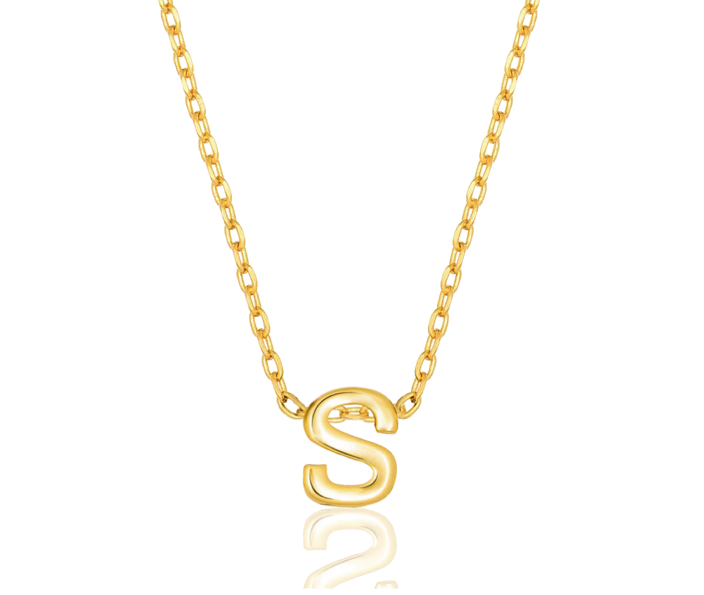 Initial Charm Necklace