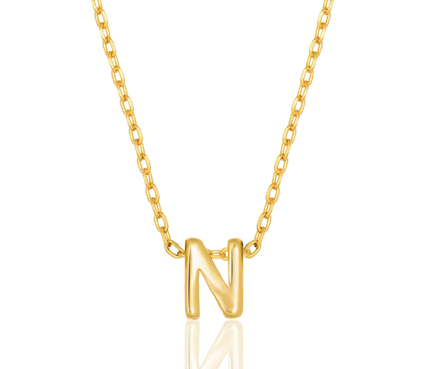 Initial Charm Necklace