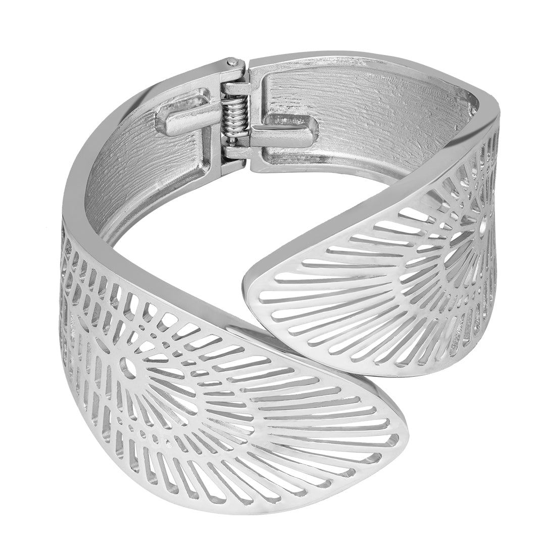 Filigree Statement Hinge Cuff Bracelet
