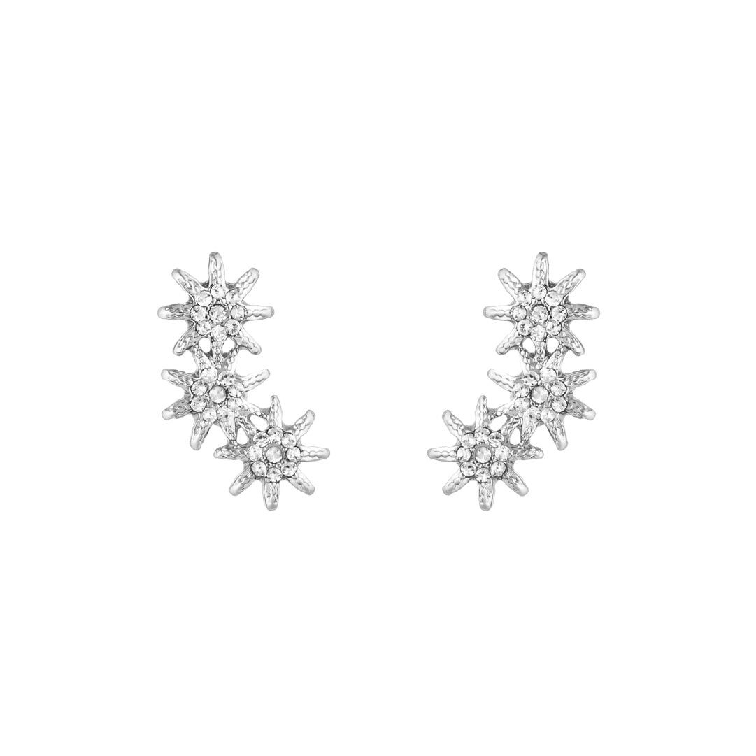 Starburst Ear Crawler Earrings