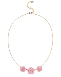 Pink Soft Touch Short Necklace
