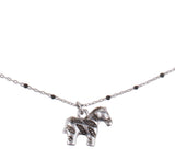 Zebra Charm Delicate Necklace