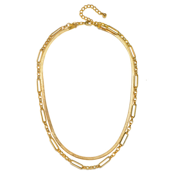 Multi-Layered Chain Necklace – Capwell + Co